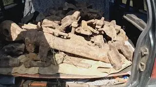 Очень хороший металлокоп.  430 кг.