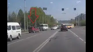 Кто так сможет? "Луноход"- "боевой поворот" по встречке! )