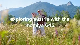shooting medium format portraits in austria - mamiya 645