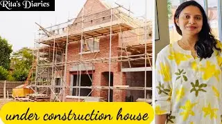Under construction property in UK || How are houses built in UK || Redrow's Shaftesbury