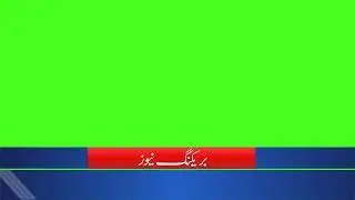 Breaking news Lower Third Green Screen Template By AR Graphics