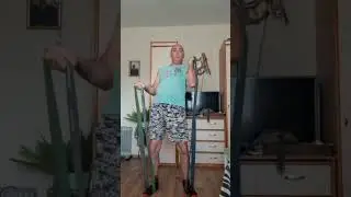 Тренировка с мощными резиновыми. петлями!!!