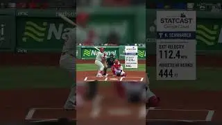 Kyle Schwarber crushes a 444-foot home run