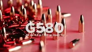 TEASER: Lapua introduces new extremely accurate G580 .30 cal 6,5 g / 100 gr Open Tip bullet