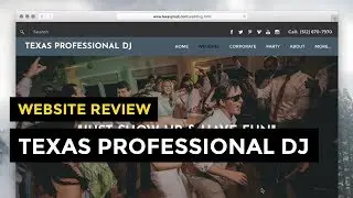 Website Review: Texas Professional DJ