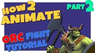 How To Animate a Fight Scene | Autodesk Maya 3D Character Animation Tutorial Part 2 | HOW 2 ANIMATE