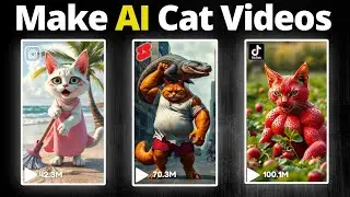 How to Make Viral AI Cat Shorts 😺 | $10,000/Month Strategy Revealed 💸