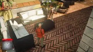 Hitman 3 | Охранник застрял в текстурах и пытается выбраться
