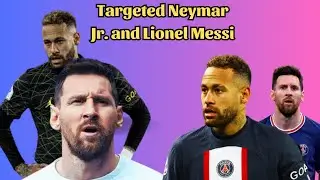 Paris Saint Germain condemns targeted Neymar Jr and Lionel Messi #footballnews