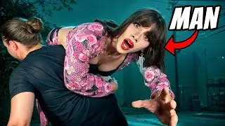 I PRETENDED TO BE A GIRL IN PUBLIC AT NIGHT #5 (Prank) (Ft. @Samantha_stk )
