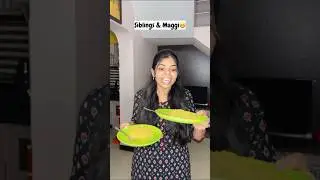 Siblings And Maggi😁watch till end #sharmilageorge #shorts