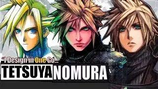 A Deep Dive into Tetsuya Nomura's Art Style & Character Design (Breakdown & Analysis)