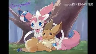 Sylveon and eevee -Ellie Goulding-outside