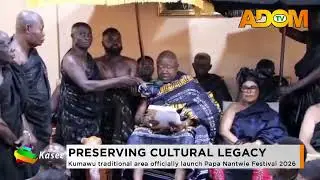 Preserving Cultural Legacy: Kumawu traditional area officially launch papa Nantwie festival 2026