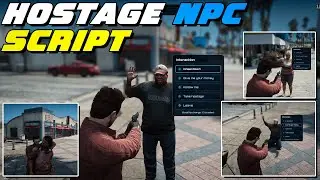 Free Hostage NPC Script | NPC Hostage Script | QBCore/ESX | FiveM Tutorial 