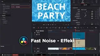 Fast Noise - Effekt | DaVinci Resolve 18 Tutorial