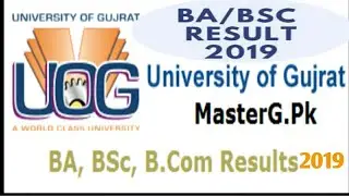 University of Gujarat UOG BA,BSC,B.com result 2019