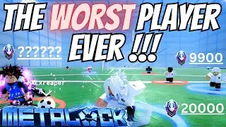 The WORST GENIUS PLAYER in META LOCK? (Roblox) 