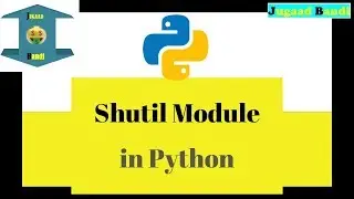 Shutil in Python || Python tutorial