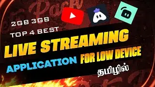 Top 4 Best Livestream App For Free And Pubg Tamil | Best Mobile Live Streaming App For Low Device