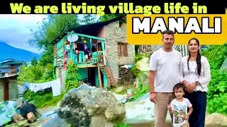 We are living village life in Manali 🤗❤️