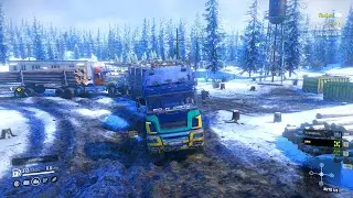 SnowRunner  - ALASKA - Timber - Deliver to the Sawmill #gaming #walkthrough