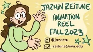 Jazmin Zeitune Animation Reel Fall 2023