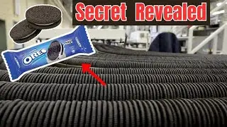 How Oreo Cookies Are Made in Factories