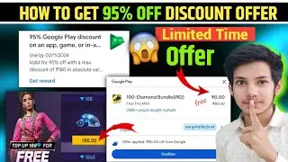 95% Off Offer On Play Store 🔥| How To Get 95% Off In Play Store | PlayStore 95% Off Discount Offer