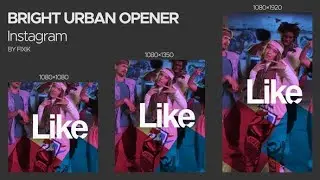 Corporate AE Templates: Instagram Bright Urban Opener