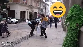 Bushman prank best reactions in U.K.