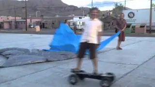 Tarp Surfing