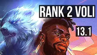 VOLIBEAR vs K'SANTE (TOP) | Rank 2 Voli | TR Master | 13.1