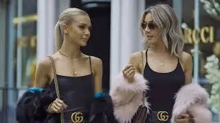 Glam Lesbian Love - Two Girlfriend Kisses in High-Fashion Style 💥_OglkNqUR_hw_new #000