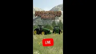 🔴 LIVE - Farmstead Frontier - VERTICAL - Building the Farm - FS22