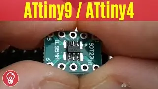 Breakout Boards for Programming ATtiny9 and ATtiny4 Microcontrollers (2/2)