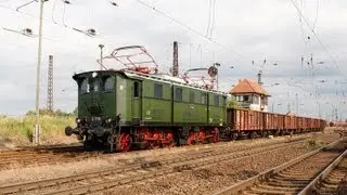 E77 10 Fotogüterzug Köthen - Halle