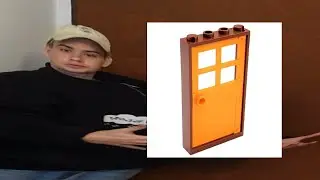 Zrobiłem działające drzwi w 100% zbudowane z LEGO