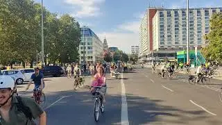 8.09.2024 - Lokal - Full HD - ☀️28 Grad - Berlin - Fahrrad Demo in Berlin