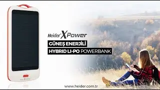 HEİDER X POWER SUNBANK , GÜNEŞ ENERJİLİ POWERBANK TANITIMI İLE OUTDOOR KULLANIMI