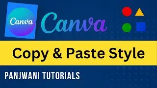Canva | Copy & Paste Style | Canva Tutorial in Hindi