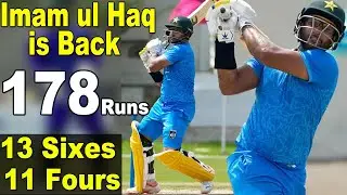 Highlights: Imam Ul Haq Batting against Panthers