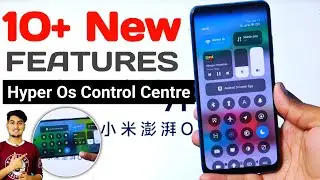 HyperOs New Control Centre With 10+ New Changes | INSTALL MIUI 15 CONTROL CENTRE