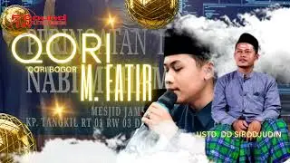 Qori 2026 | M fatir asal bogor 