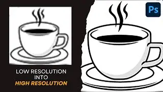 Convert a Low Resolution Graphic into a High Resolution Graphic in Photoshop