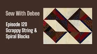 120 Scrappy String & Spiral Blocks #diy #quiltingtutorial #scrapfabric #freequiltpattern