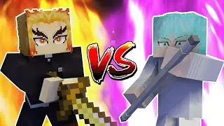 Minecraft 1.16.5 Jujutsu Kaisen Mod - Rengoku VS Kashimo Mob Battles