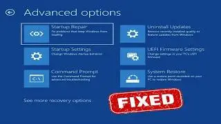 How to Fix Automatic Repair Loop In Windows 11&10/ Blue Screen Error  & Startup Repair On Windows 10