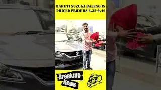 Maruti Suzuki Baleno is priced from Rs 6.35 - 9.49