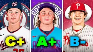 Grading Every 2025 MLB First Round Pick